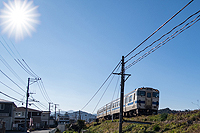 冬晴れの日の風景