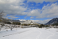 雪晴れ