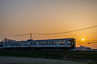 朝日のある光景