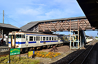 懐かしさの魅力いっぱい。田川後藤寺駅。