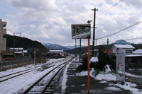 英彦山へ伸びる線路