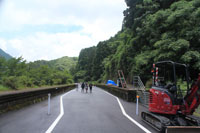 大行司駅ホーム