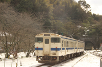 田川へ向かう途中