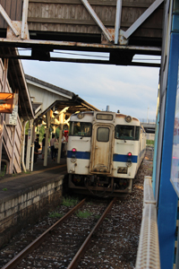盆明けの駅
